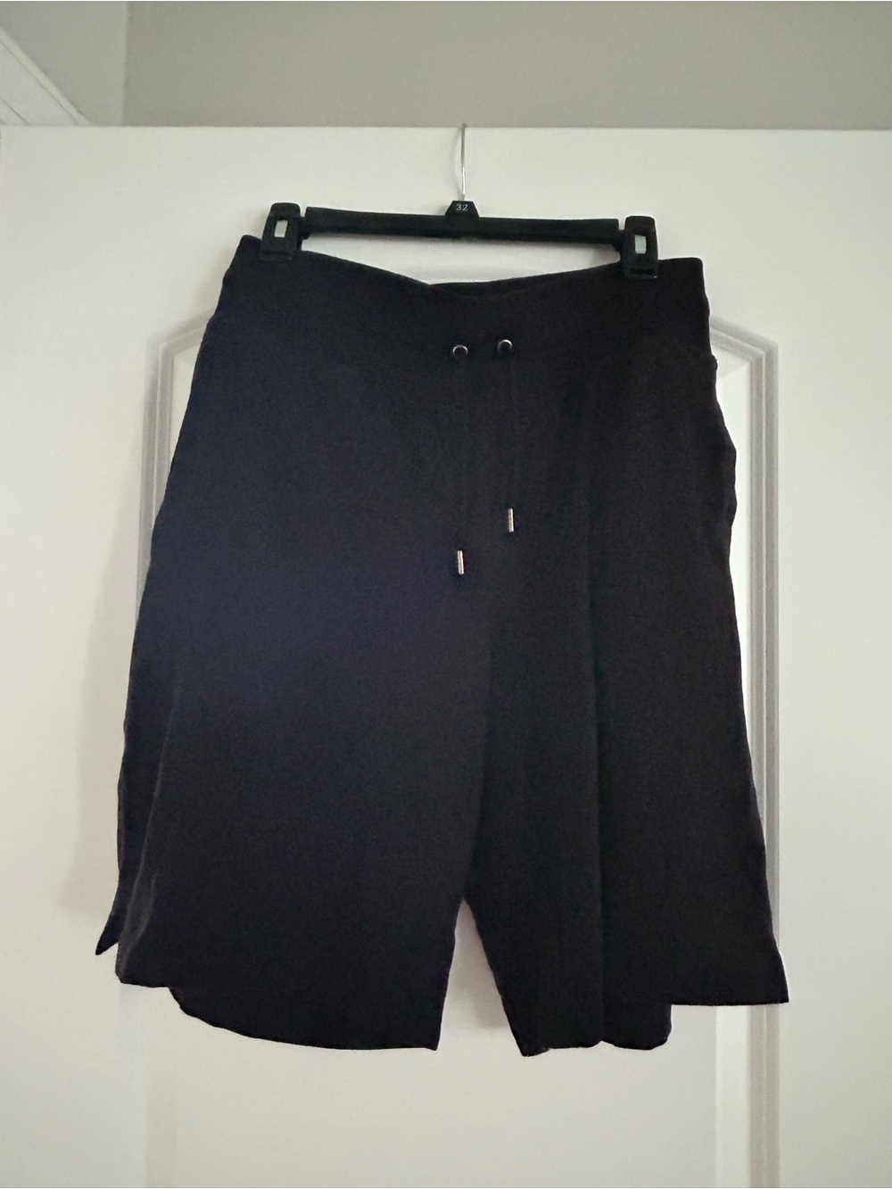 Black Drawstring Shorts